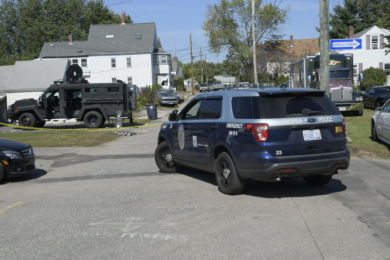 Man shot by police during overnight standoff in Nashua